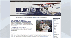 Desktop Screenshot of hollidayair.com